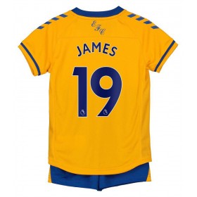 Jalkapallo Pelipaidat Everton James Rodriguez 19 Lasten Vieraspaita 2020-2021 Lyhythihainen